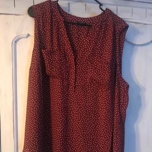 Torrid sleeveless blouse